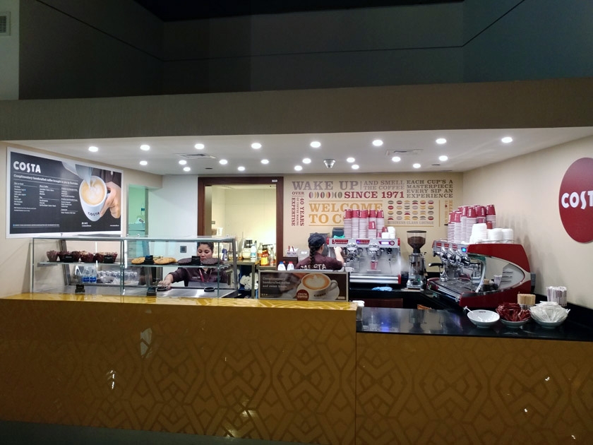 Emirates Dubai Business Class Lounge Coffee - only1invillage.com