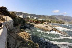 Coastline in Hermanus area, Western Cape