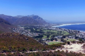 Coastline in Hermanus area, Western Cape