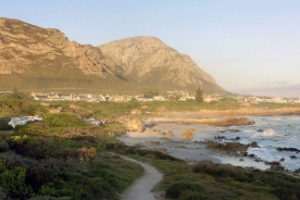 Beach in Hermanus area, Western Cape
