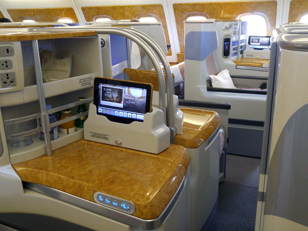 Emirates A380 business class review Dubai to London