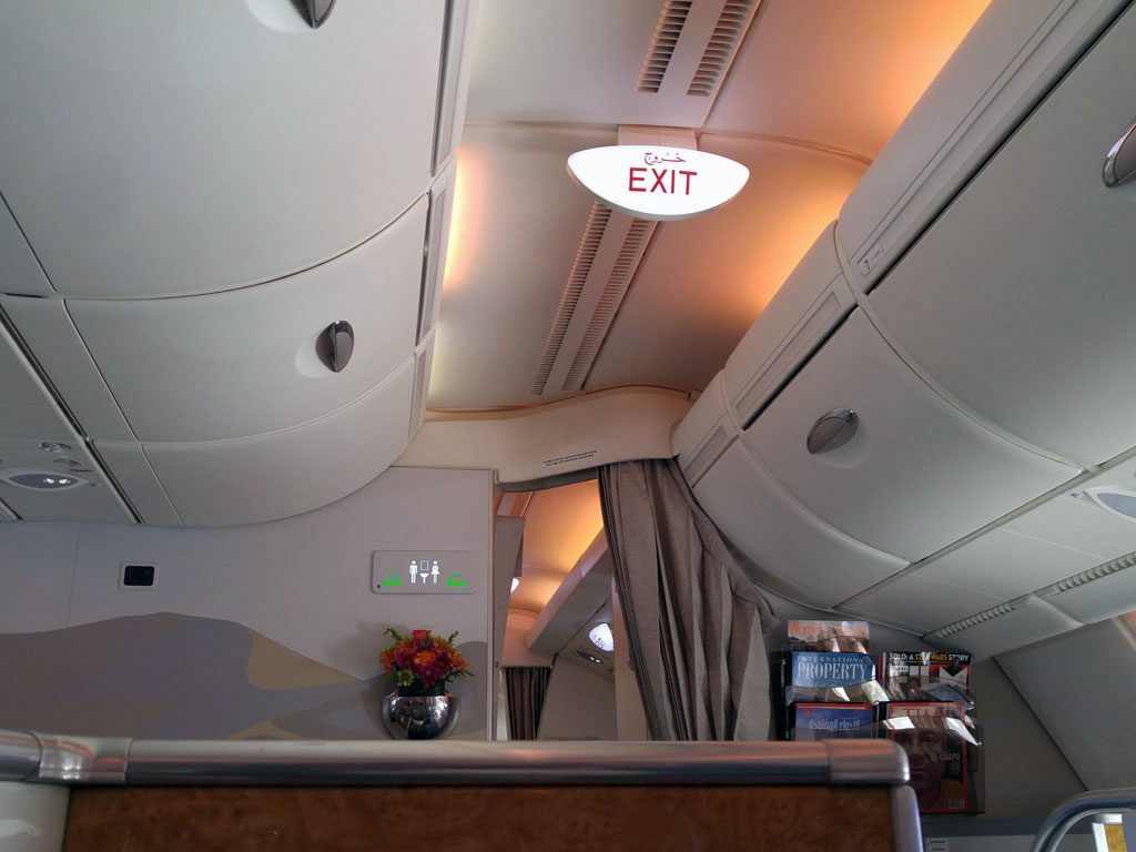 Emirates A380 business class review Dubai to London