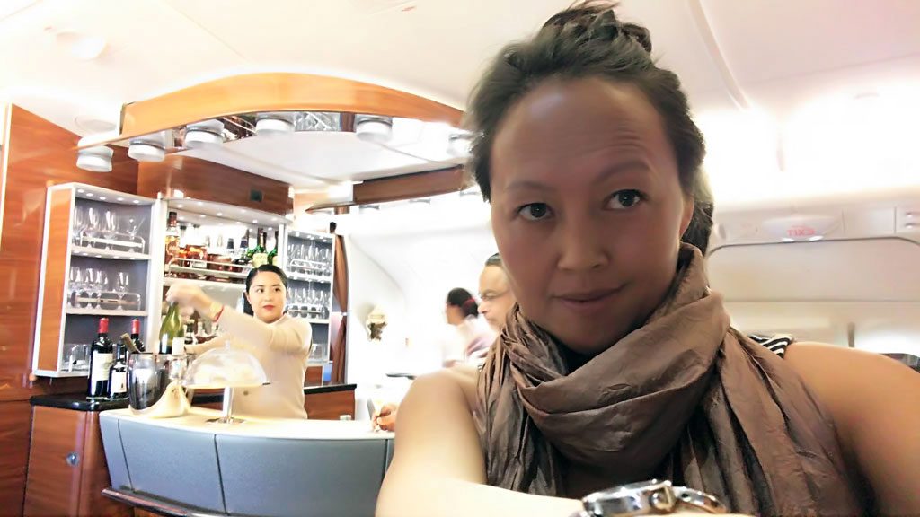 Emirates A380 business class review Dubai to London