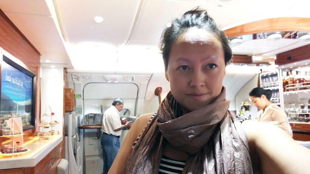 Emirates A380 business class review Dubai to London