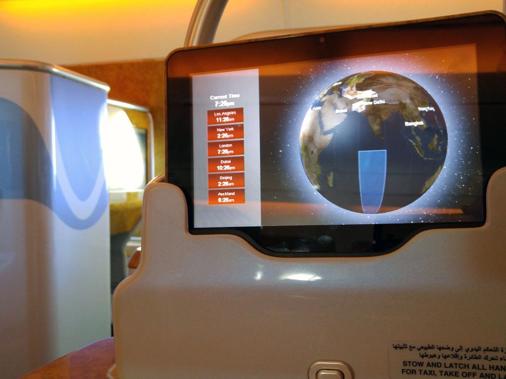 Emirates A380 business class review Dubai to London