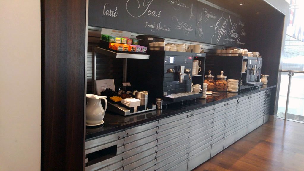 British Airways T5 business class lounge London Heathrow Review