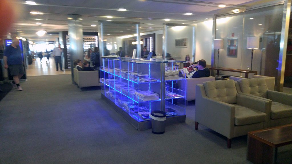 British Airways T5 business class lounge London Heathrow Review