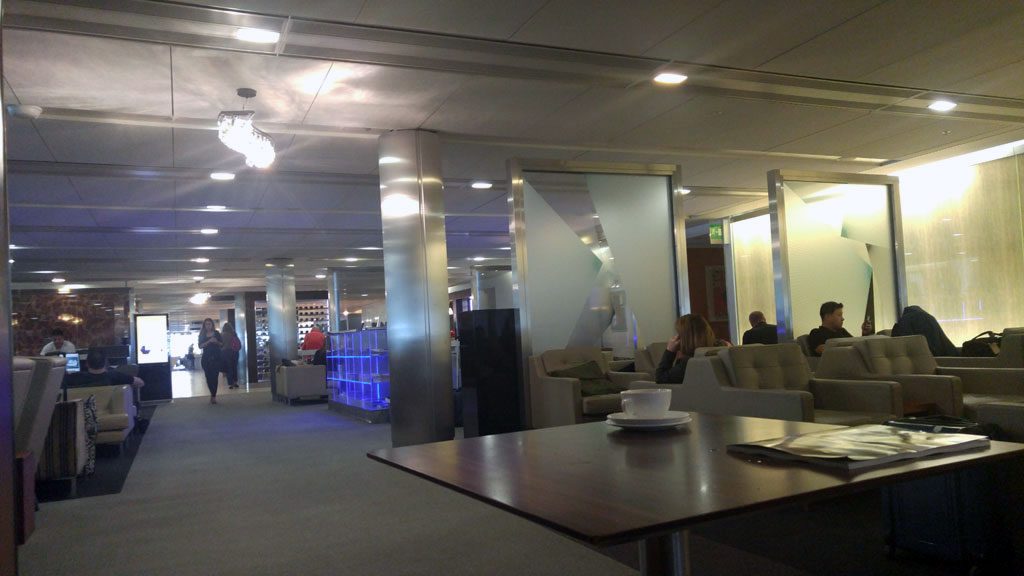 British Airways T5 business class lounge London Heathrow Review