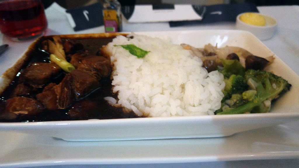 BA A380 business class flight London to Singapore