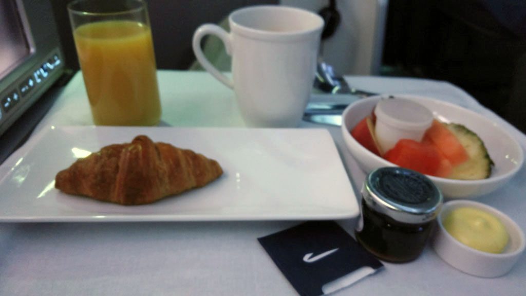 BA A380 business class flight London to Singapore