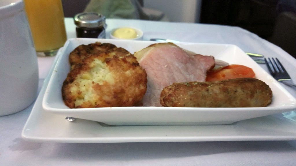 BA A380 business class flight London to Singapore