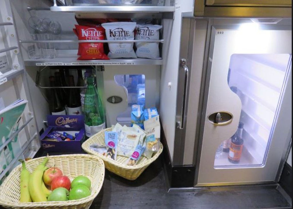 BA A380 business class flight London to Singapore