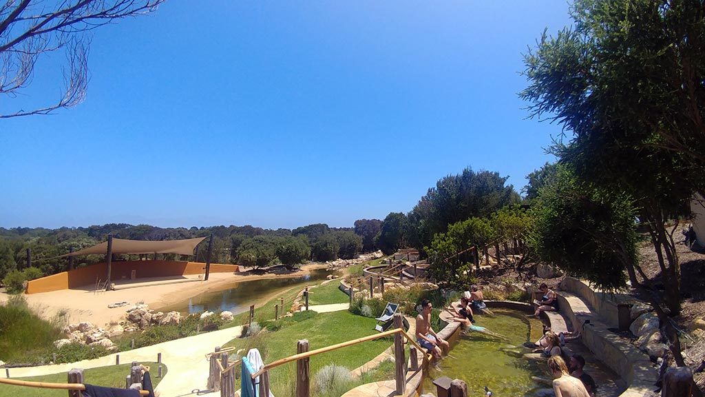 Peninsula Hot Springs near Melbourne indulge relax and rejuvenation