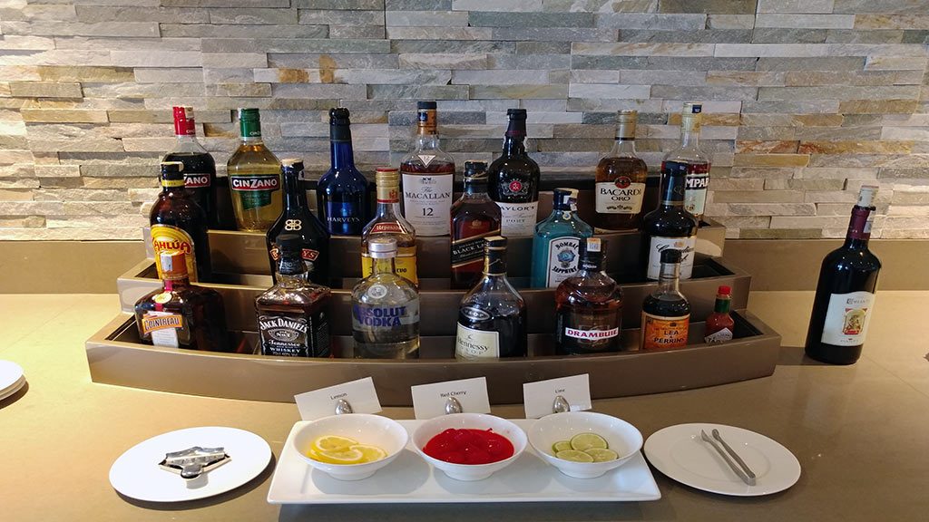 The wines are expensive and the champagne French. Emirates don't take short cuts on the beverages list in Kuala Lumpur.