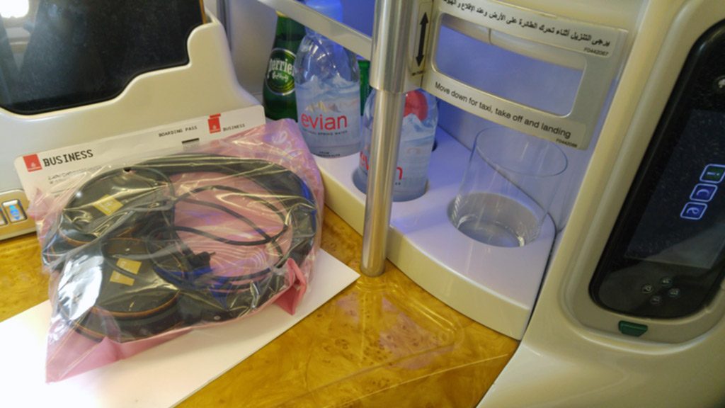 Emirates business class Kuala lumpur to Paris