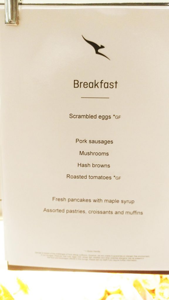 Qantas business class lounge Melbourne International review only1invillage