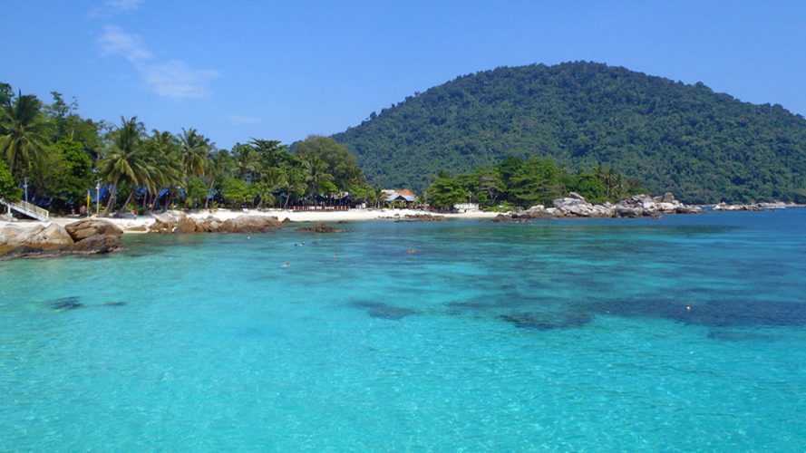 Perhentian Islands powder white sand, crystal clear water