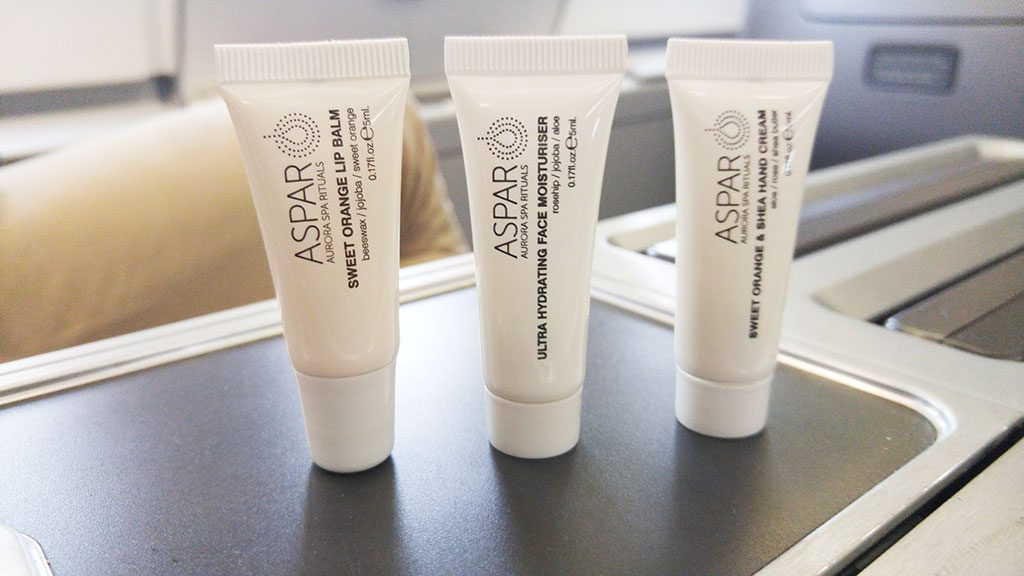 Qantas A380 business class cabin flight review Melbourne to Singapore Only1invillage