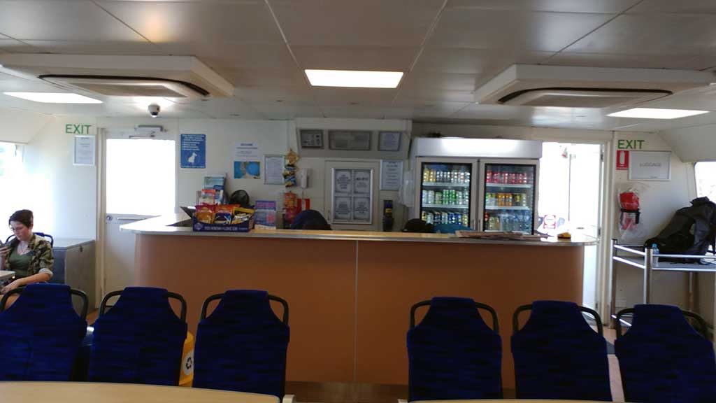 Magnetic Island getting there on the Sealink ferry