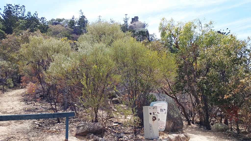 The Fort is in the distance