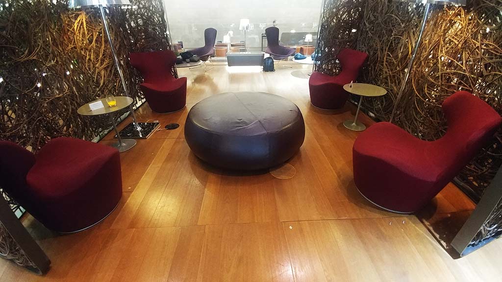 funky seats Al Mourjan business lounge DOha