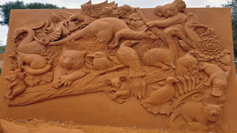 Phillip Island Sand Sculpture