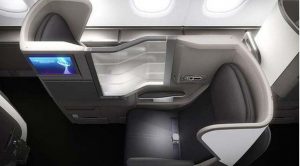 Qatar Qsuite A350 -1000 business class review 29